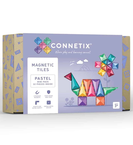 Connetix Pastel Mini Pack 32pc