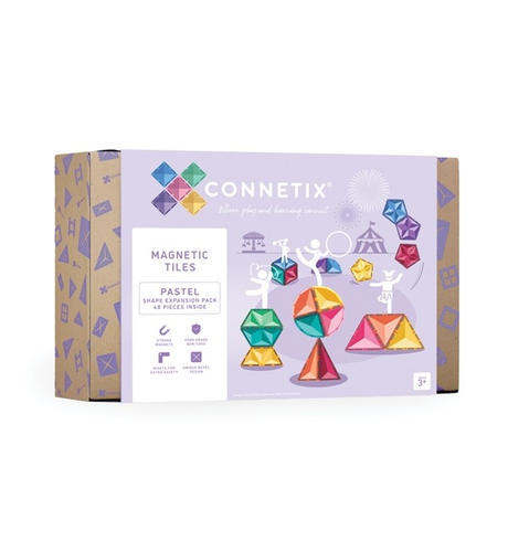 Connetix Pastel Shape Expansion Pack 48pc