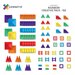 Connetix Rainbow Creative Pack 102pc