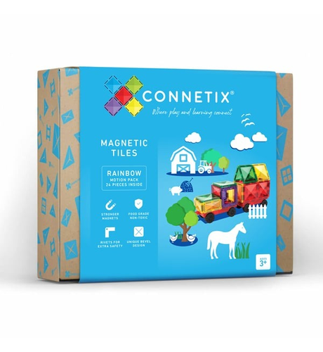 Connetix Rainbow Motion Pack 24pc