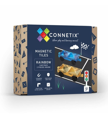 Connetix Rainbow Car Pack 2pc