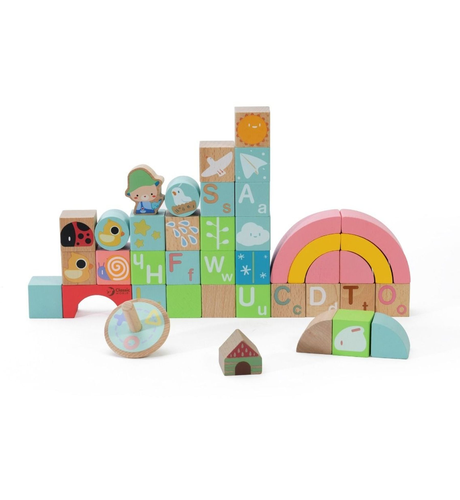 Rainbow Garden Blocks