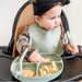 All4Ella Silicone Bib & Spoon - Olive