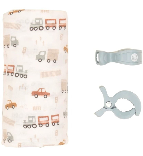 All4Ella Muslin & Peg Box Set - Trucks