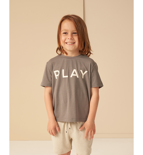 Rylee + Cru 'Play' Cove Essential Tee - Grey