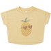 Rylee + Cru Boxy Tee - Pineapple