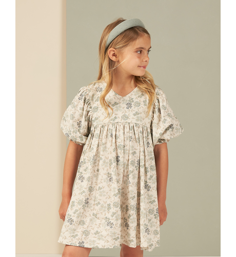 Rylee + Cru Jolene Dress - Blue Floral