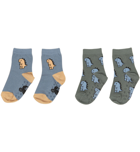 Huxbaby T-Rex 2Pk Socks