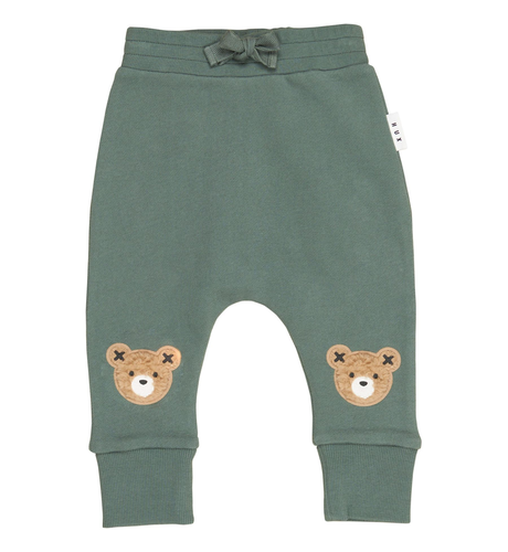 Huxbaby Light Spruce Furry Huxbear Drop Crotch Pant