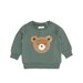 Huxbaby Light Spruce Furry Huxbear Sweatshirt