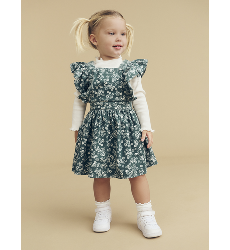 Huxbaby Peek A Boo Bunny Pinafore