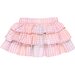 Huxbaby Rainbow Check Frill Skirt