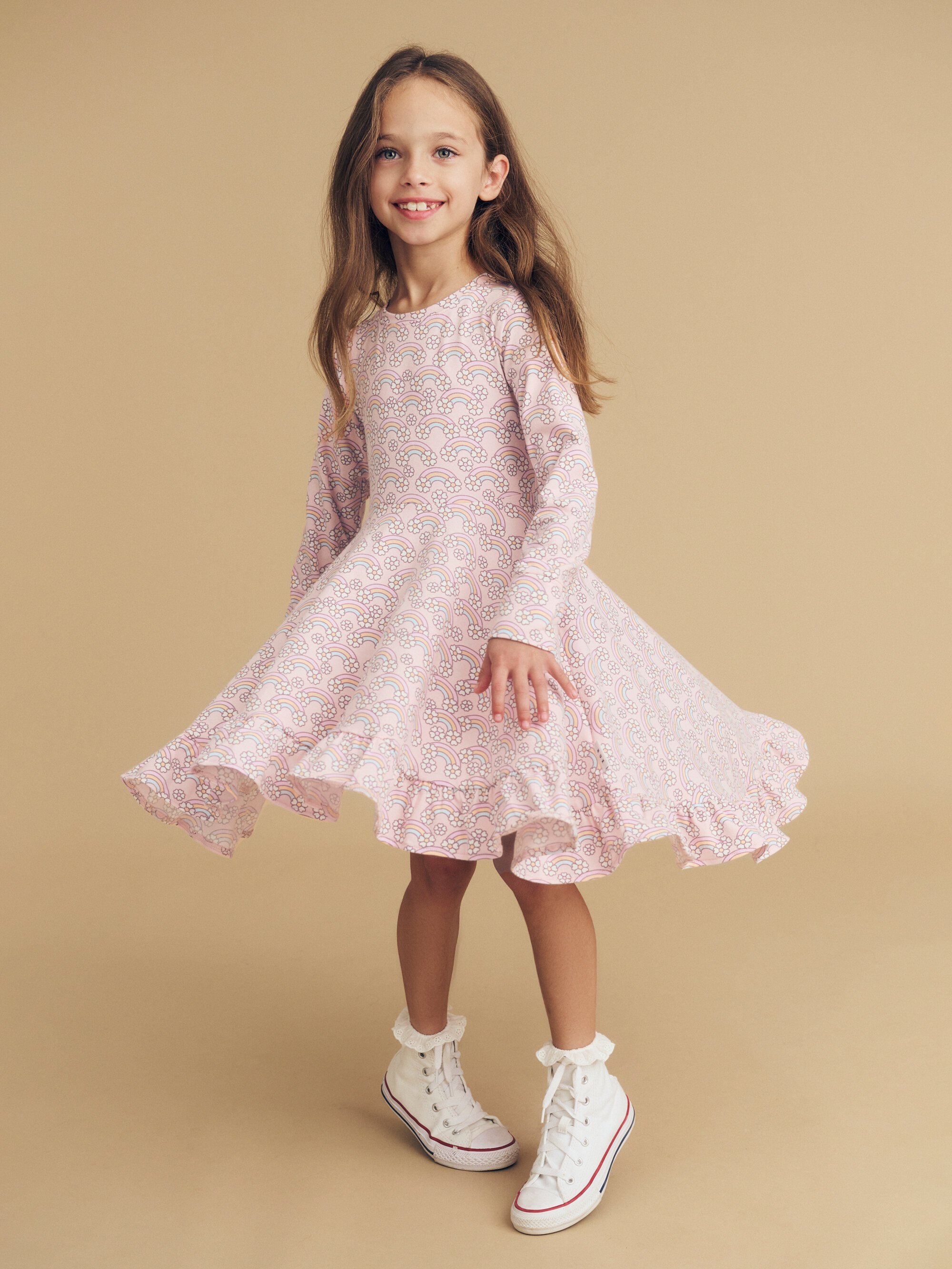 Huxbaby Flowerbow Long Sleeve Swing Dress - SALE-Girls Sale : Kids Clothing NZ : Shop Online : Kid Republic - W24 Huxbaby D1 Huxbaby Flowerbow Long Sleeve Swing Dress - SALE-Girls Sale : Kids Clothing NZ : Shop Online : Kid Republic - W24 Huxbaby D1