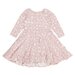 Huxbaby Flowerbow Long Sleeve Swing Dress