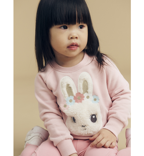 Huxbaby Blossom Fur Bunny Sweatshirt