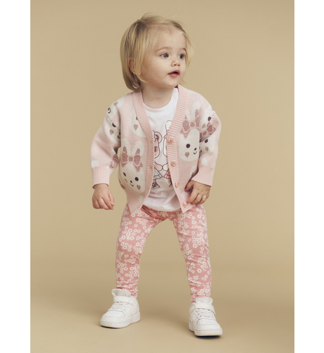 Huxbaby Bunny Love Boxy Cardi