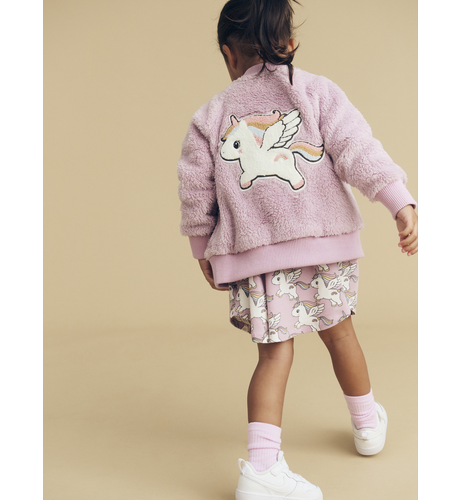 Huxbaby Magical Unicorn Fur Jacket