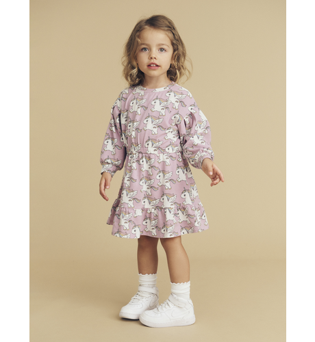 Huxbaby Magical Unicorn Drop Shoulder Dress