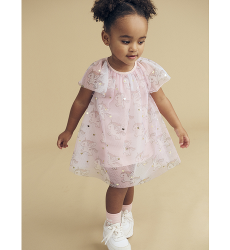 Huxbaby Magical Unicorn Flutter Dress