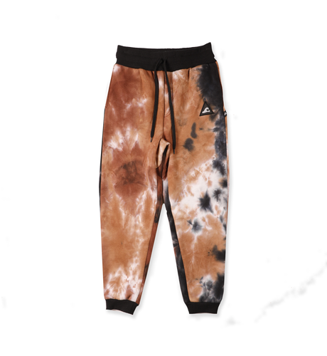 Hello Stranger Boys Cruiser Track Pant - Brown Tie Dye