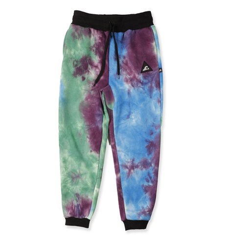 Hello Stranger Boys Cruiser Track Pant - Purple Green Dye