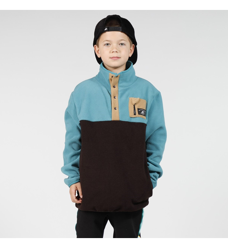 Hello Stranger Boys Adventure Fleece - Green Black