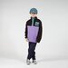 Hello Stranger Boys Adventure Fleece - Purple Black