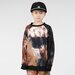Hello Stranger Boys Raglan Crew - Brown Tie Dye