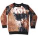 Hello Stranger Boys Raglan Crew - Brown Tie Dye