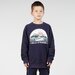 Hello Stranger Boys Raglan Crew - Navy