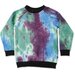 Hello Stranger Boys Raglan Crew - Purple Green Dye