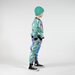 Hello Stranger Boys Raglan Crew - Purple Green Dye