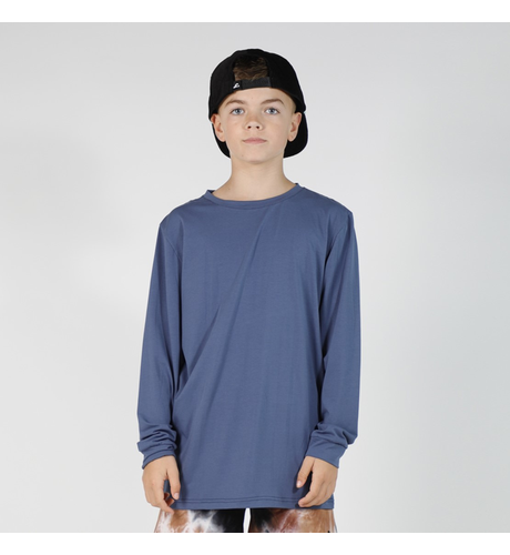 Hello Stranger Boys L/S Classics Tee - Dark Blue