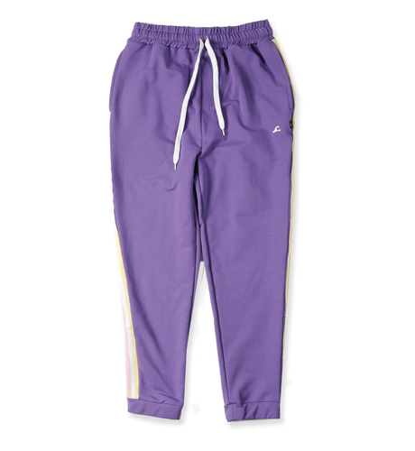 Hello Stranger Girls Sunset Track Pant - Purple