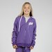 Hello Stranger Girls Zip Hood - Purple