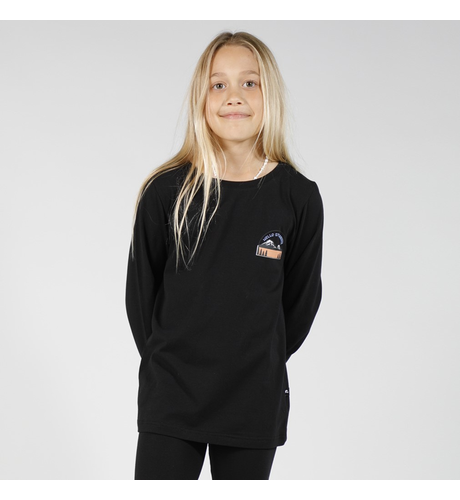 Hello Stranger Girls L/S Tee - Black