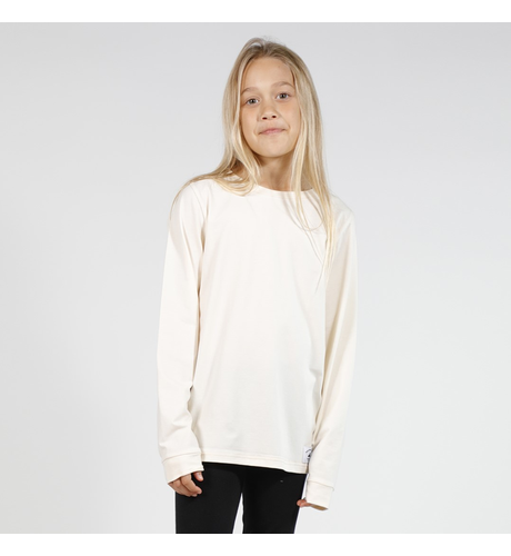 Hello Stranger Girls L/S Classics Tee - Cream