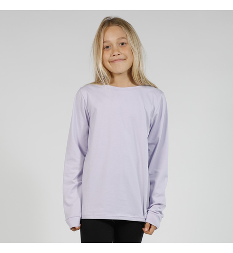 Hello Stranger Girls L/S Classics Tee - Lilac