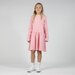 Hello Stranger Girls L/S Monday Dress - Pink Check