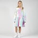 Hello Stranger Girls L/S Monday Dress - Rainbow