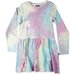 Hello Stranger Girls L/S Monday Dress - Rainbow