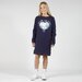 Hello Stranger Girls L/S Band Dress - Navy