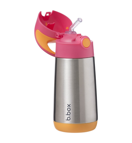 B.Box Insulated Drink Bottle 350ml - Strawberry Shake