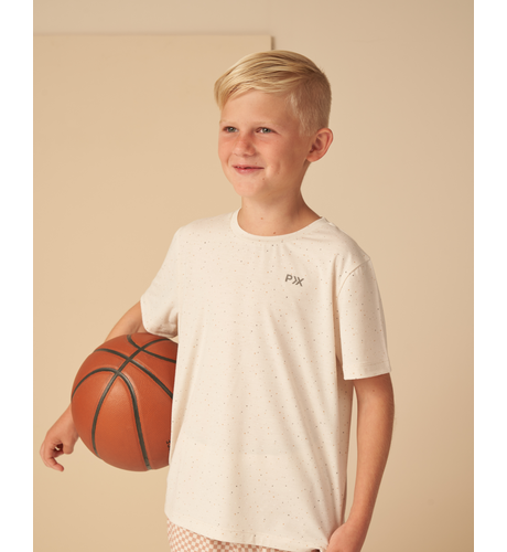 Rylee + Cru 'Play' Cove Essential Tee - Natural Speckle