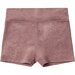 Rylee + Cru 'Play' Shortie Short - Heathered Mulberry