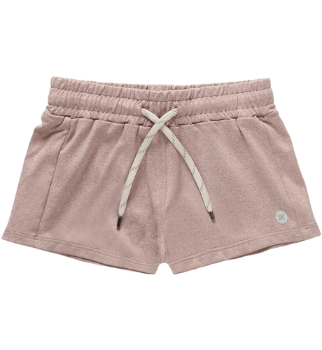 Rylee + Cru 'Play' Laguna Tech Short - Heathered Mauve