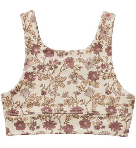 Rylee + Cru 'Play' Swift Sports Crop - Bloom