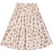 Rylee + Cru Tiered Midi Skirt - Hibiscus