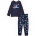 Milky Bunny Rock PJ's - Midnight Blue