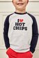 Milky Hot Chips L/S Tee - Midnight Blue/Silver Marle